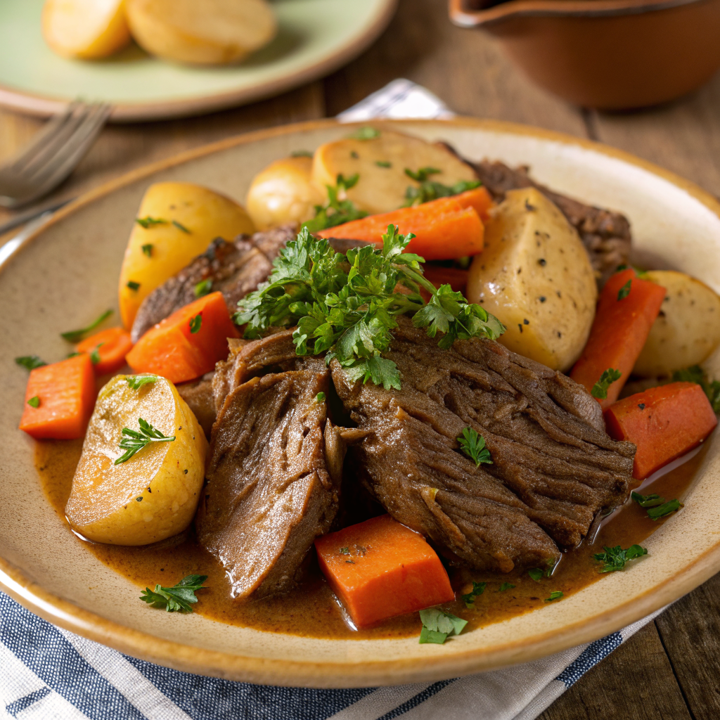 Pot Roast with Potatoes and Carrots